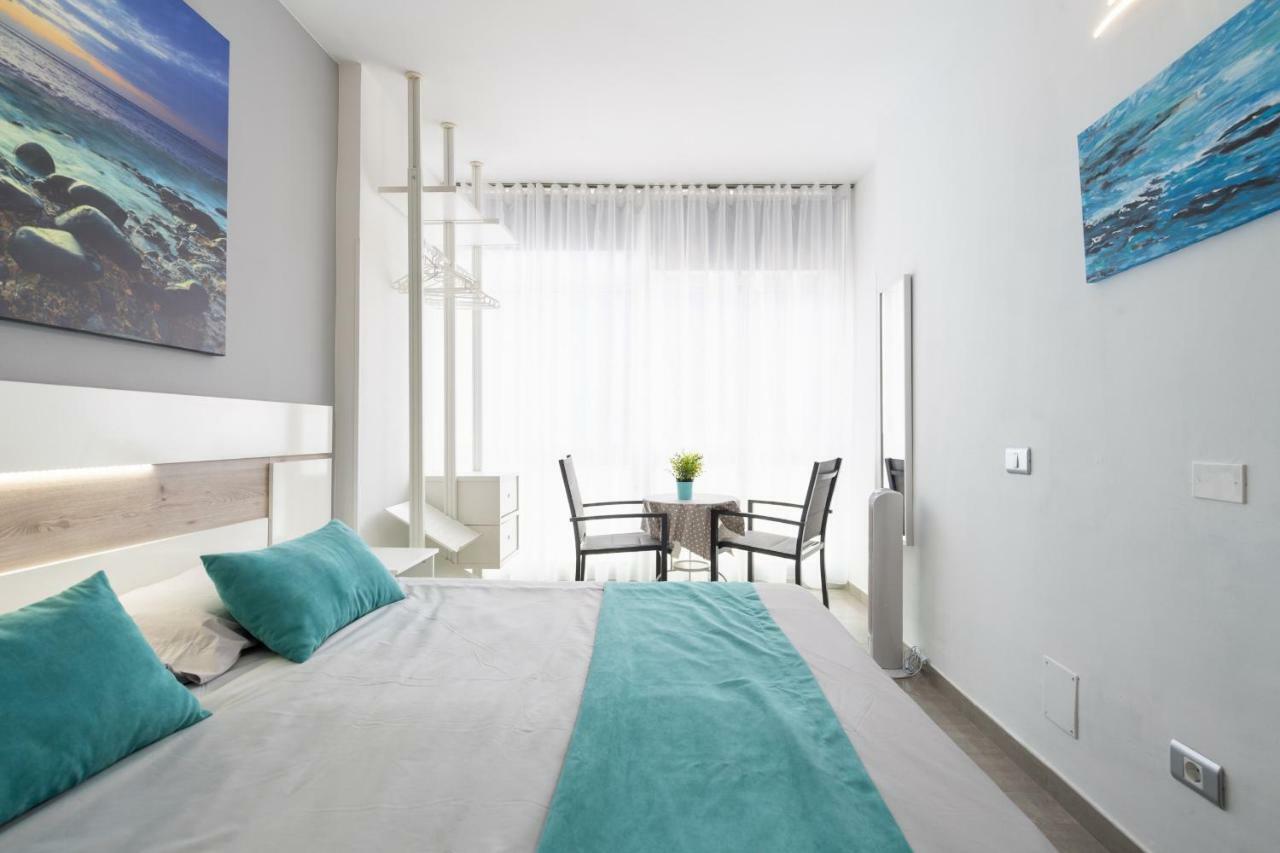 Apartamento 1St Line Studio Las Canteras Beach - Wifi Las Palmas de Gran Canaria Exterior foto