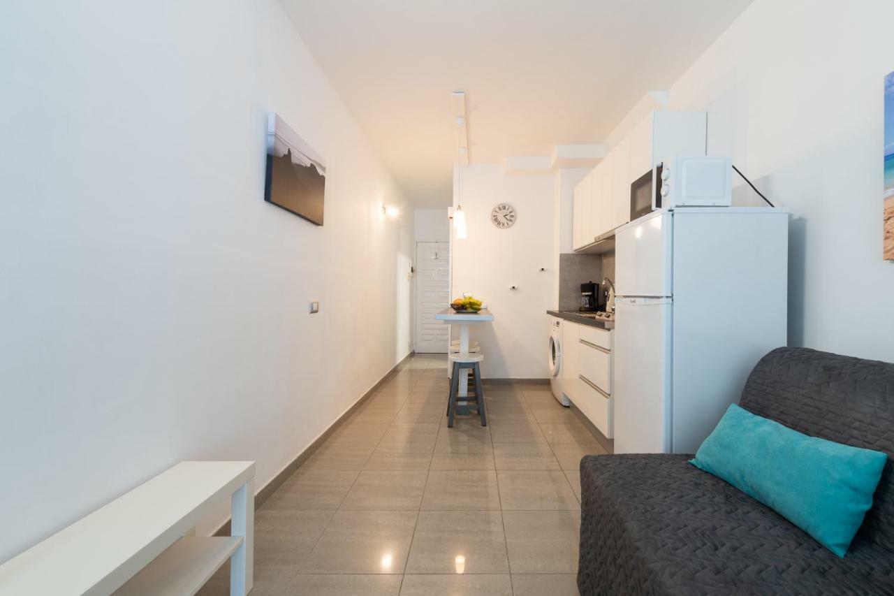 Apartamento 1St Line Studio Las Canteras Beach - Wifi Las Palmas de Gran Canaria Exterior foto