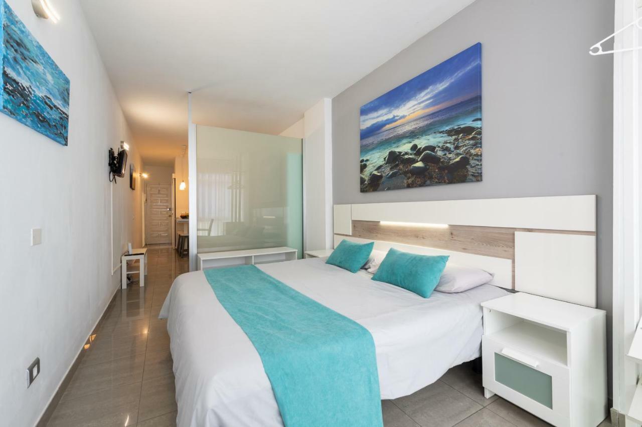 Apartamento 1St Line Studio Las Canteras Beach - Wifi Las Palmas de Gran Canaria Exterior foto