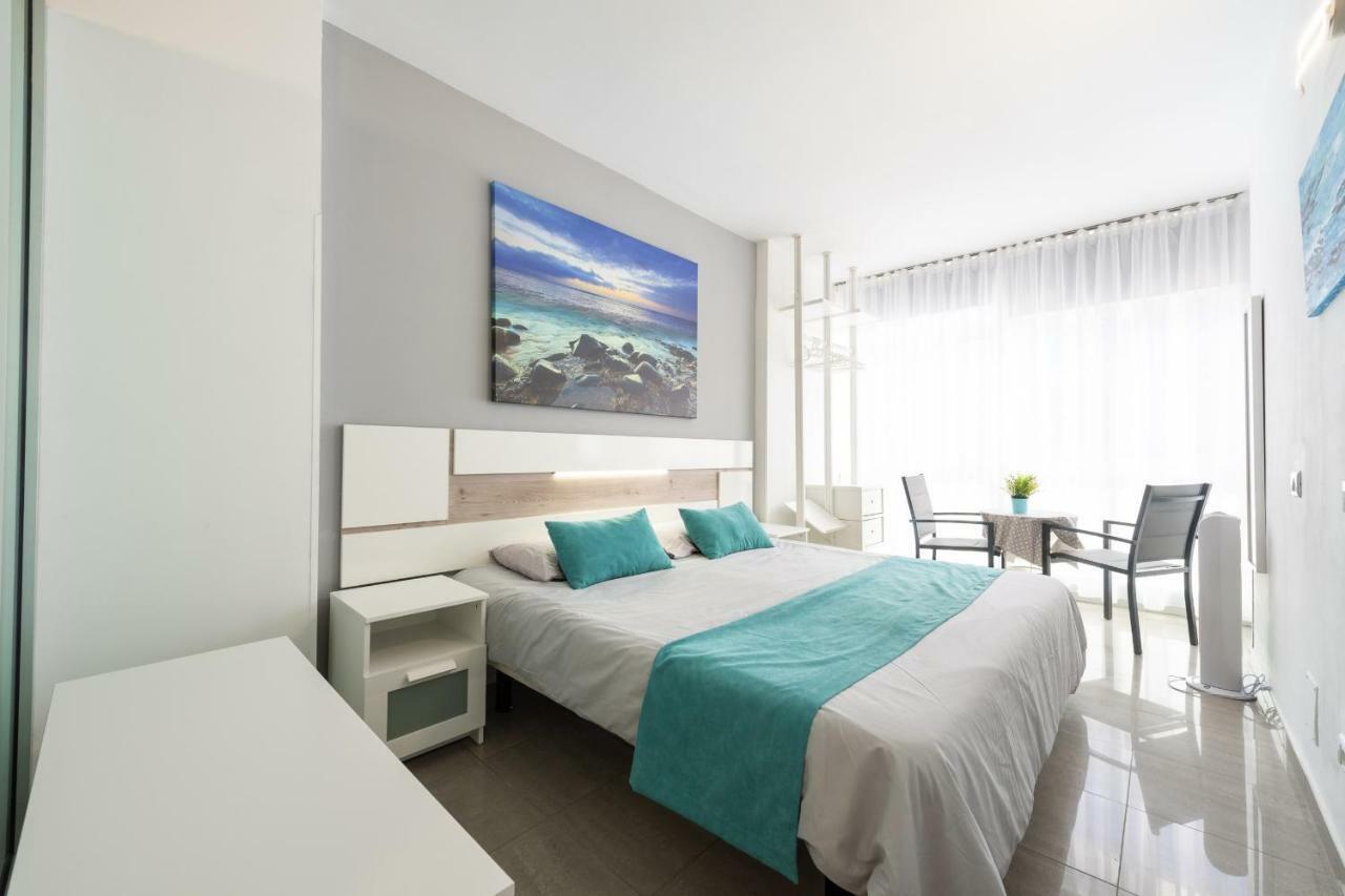Apartamento 1St Line Studio Las Canteras Beach - Wifi Las Palmas de Gran Canaria Exterior foto